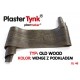 Elastyczna deska elewacyjna PLASTERTYNK Old Wood  "wenge z podkładem" OL 48 21x240cm